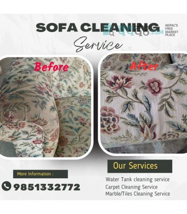 Sofa Cleaning service in Kathmandu. 9851332772
